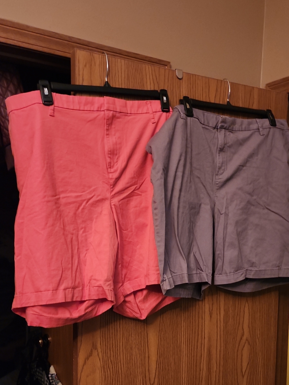 Tommy Hilfiger Women's Pink and Lavender Cotton Shorts Set